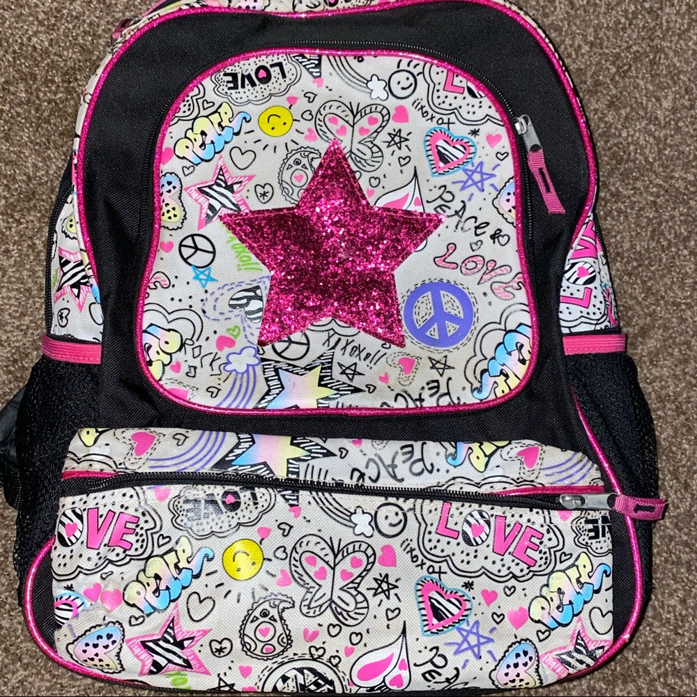 Star Backpack with Lunchbox
